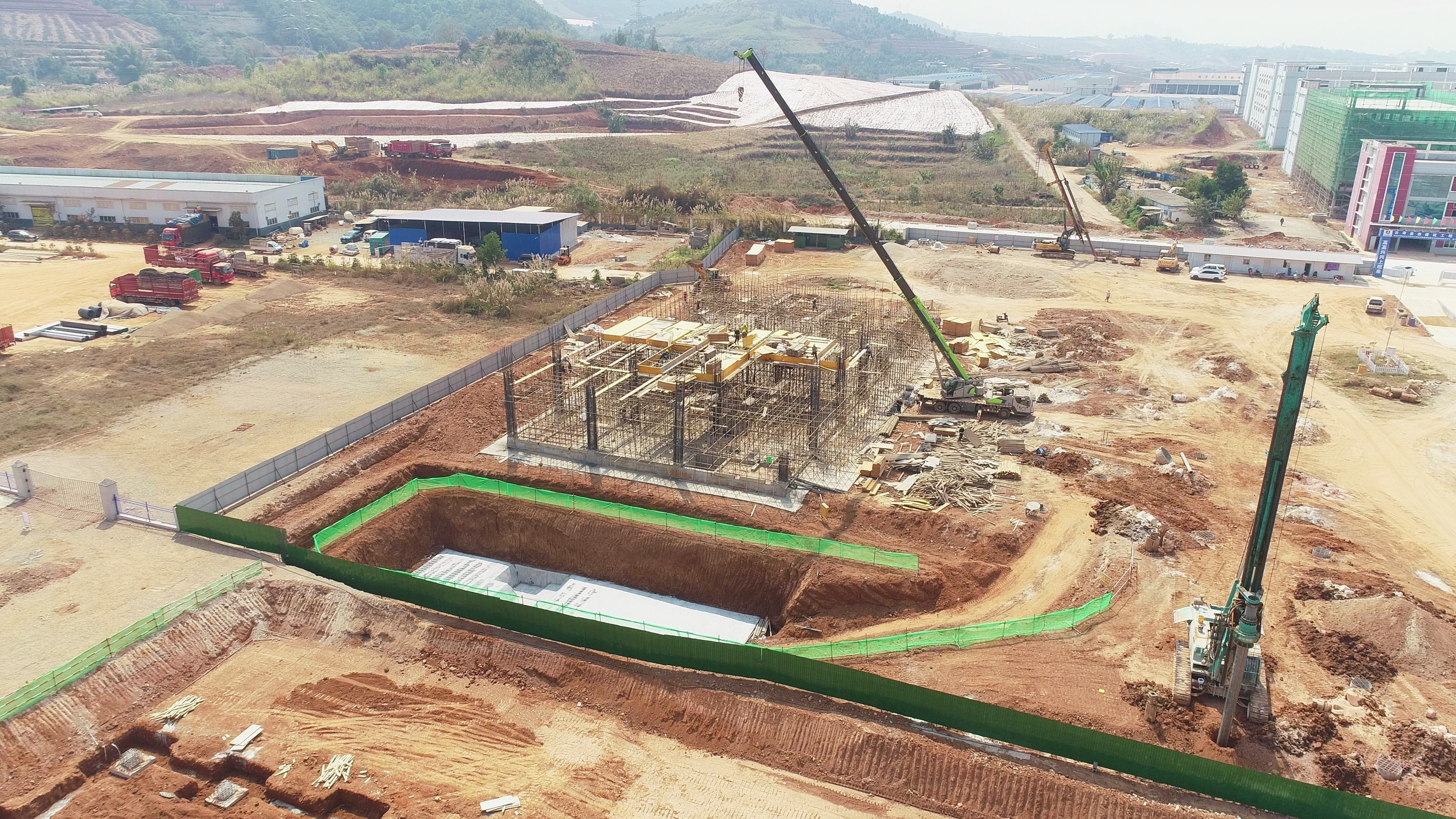 1677374801344486.jpg 南伞园区农特产品进出口加工产业园基础设施极配套设施建设现场1.jpg