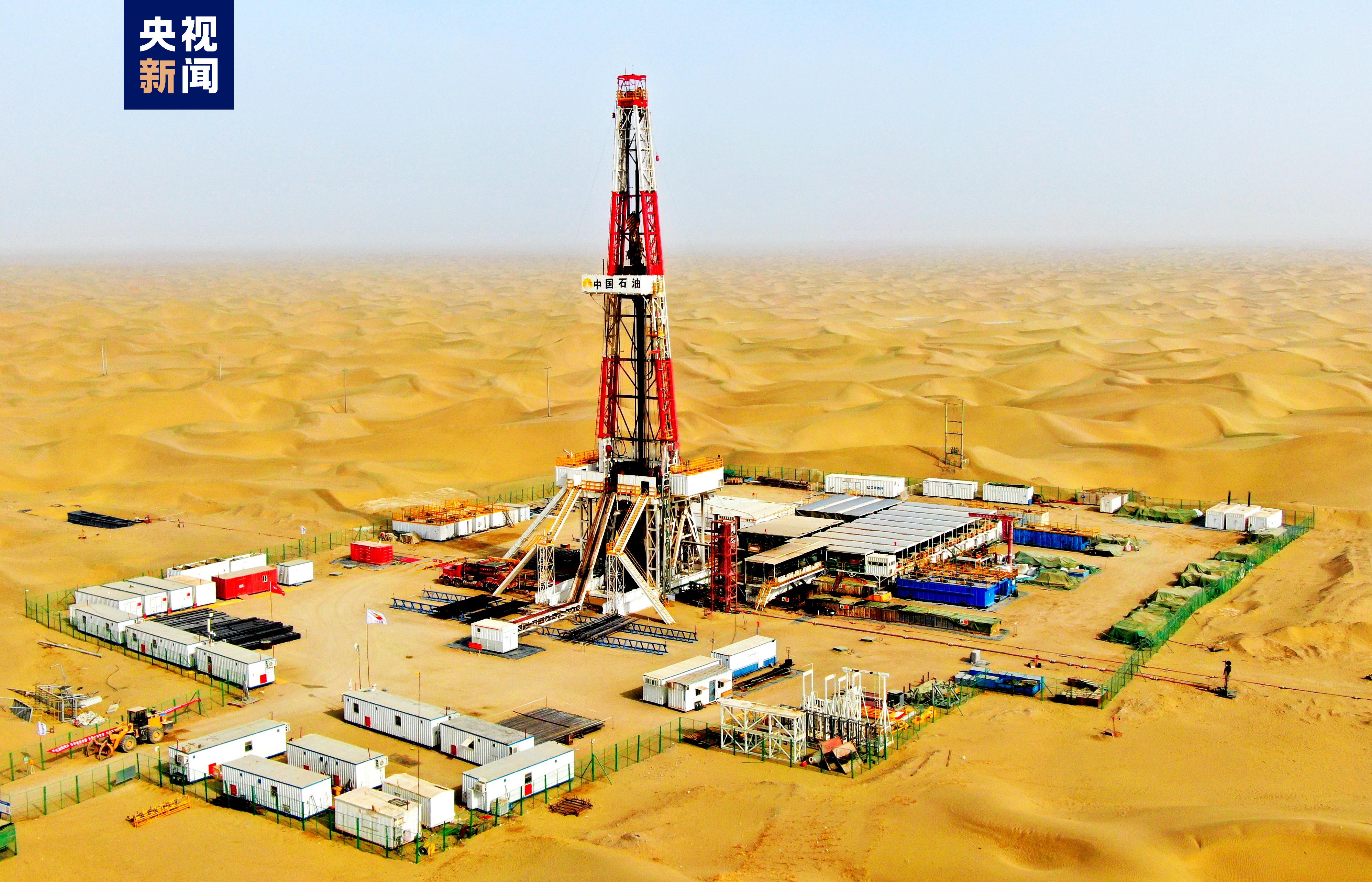 果勒3c井位于新疆沙雅县境内,是我国最大超深油田——富满油田,向超深