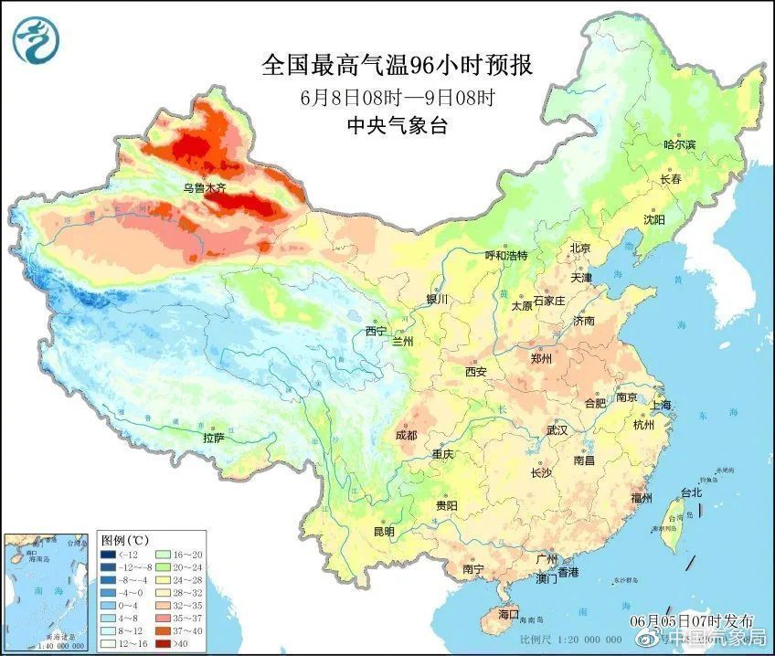 2023年高考全国天气地图出炉