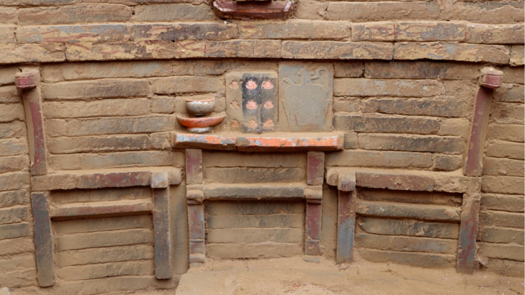 宋代家族墓葬.河南省文物考古研究院供图