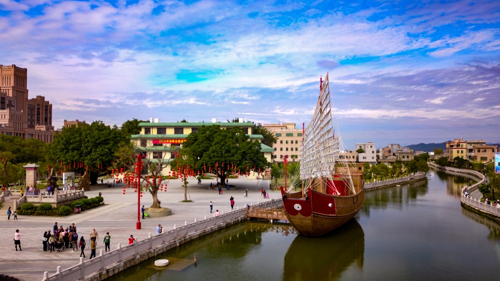 樟林古港碧道-红头船精神”发源地(汕头市水务局供图）.png