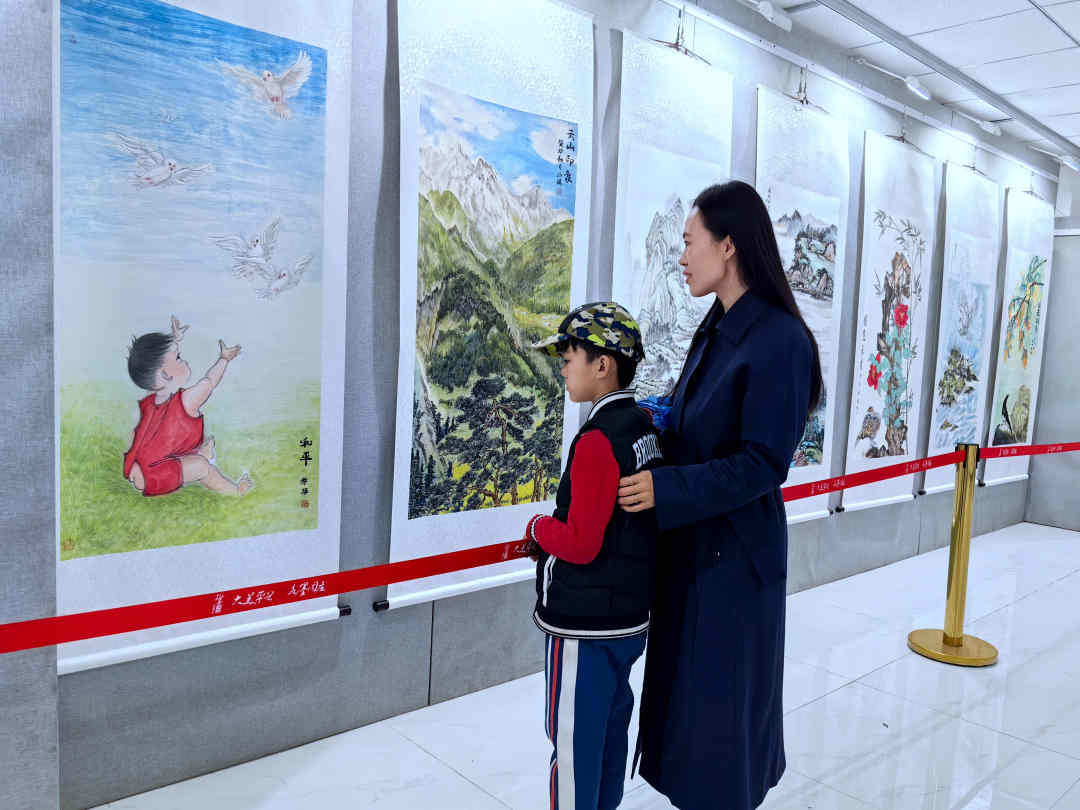 北京市平谷區大興莊鎮舉辦第十一屆“大美平谷·水墨周莊”書畫展