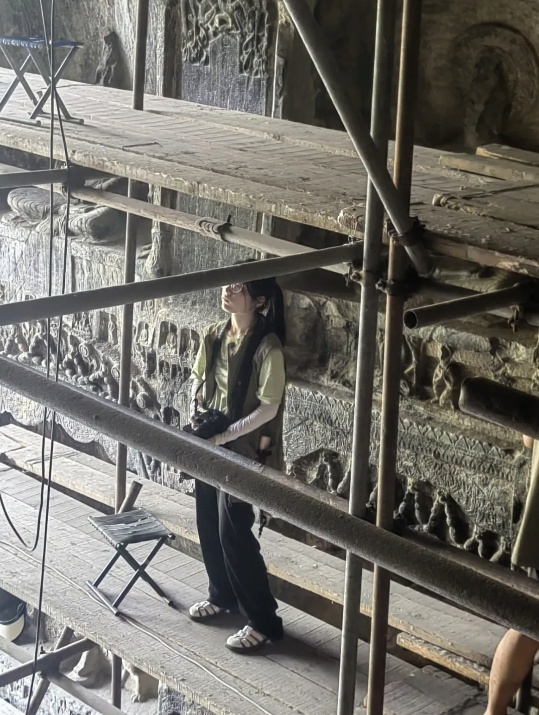 “考古圈团宠”钟芳蓉回应去敦煌,北大送上祝福