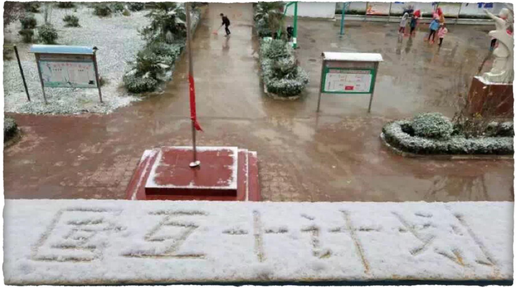2016.12.22 雪地里的王二保小学