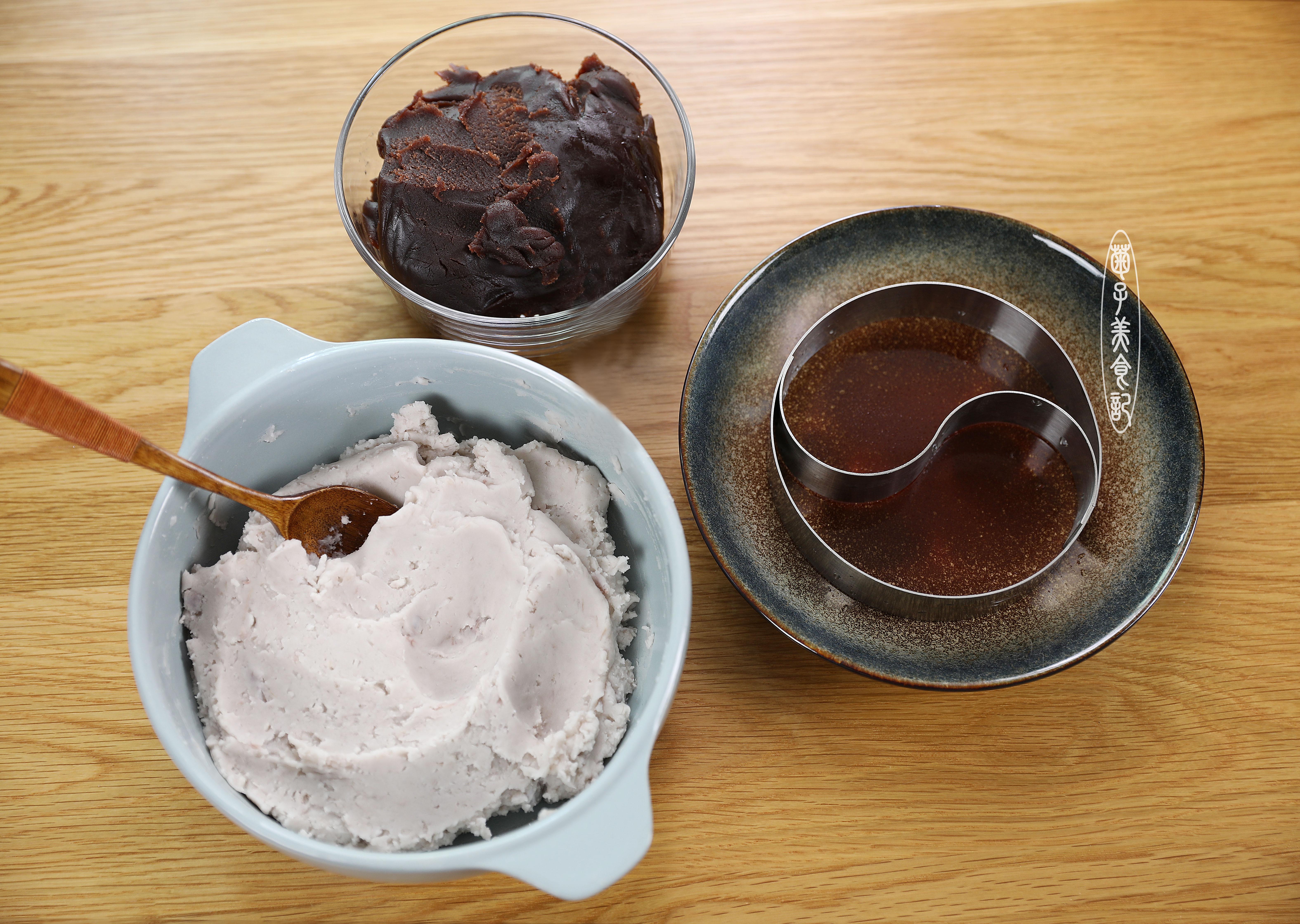 太极芋泥的家常做法,做好吃的甜品其实就是这么简单