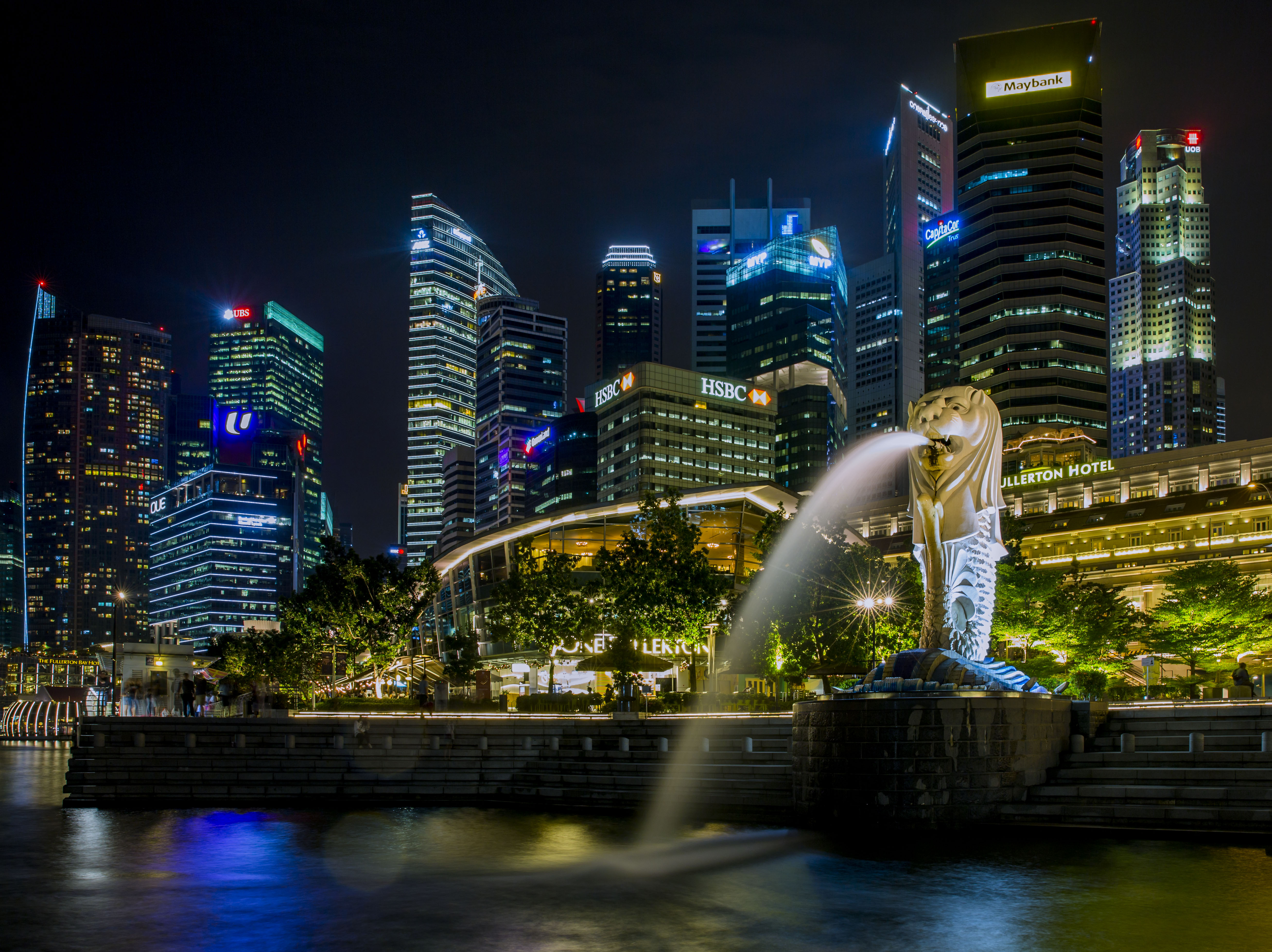 从城市光影看新加坡美景