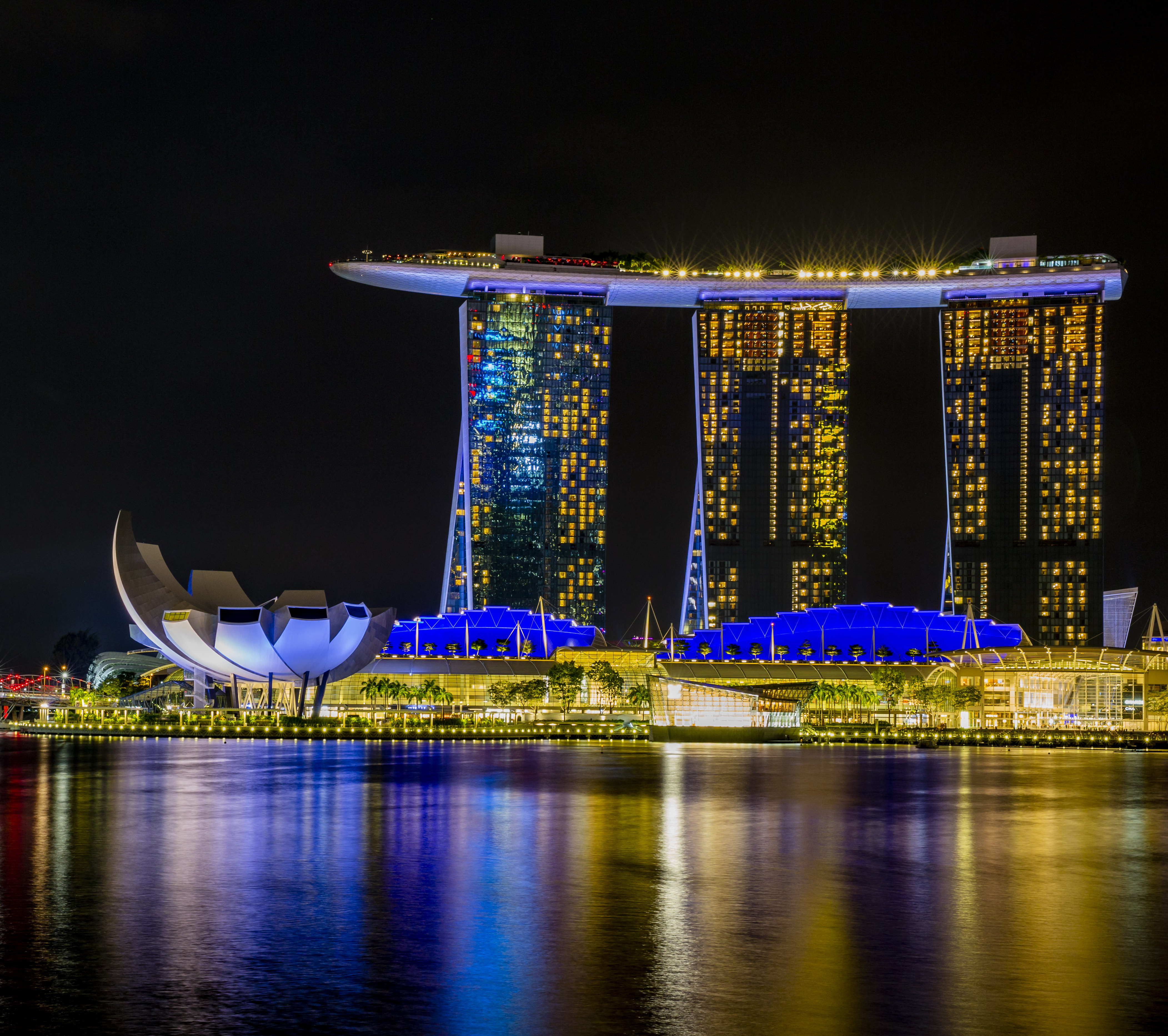从城市光影看新加坡美景