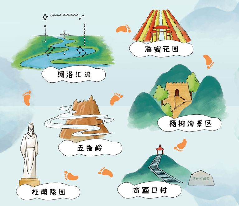 巩义超萌手绘旅游地图即将新鲜出炉带你抢鲜游个够