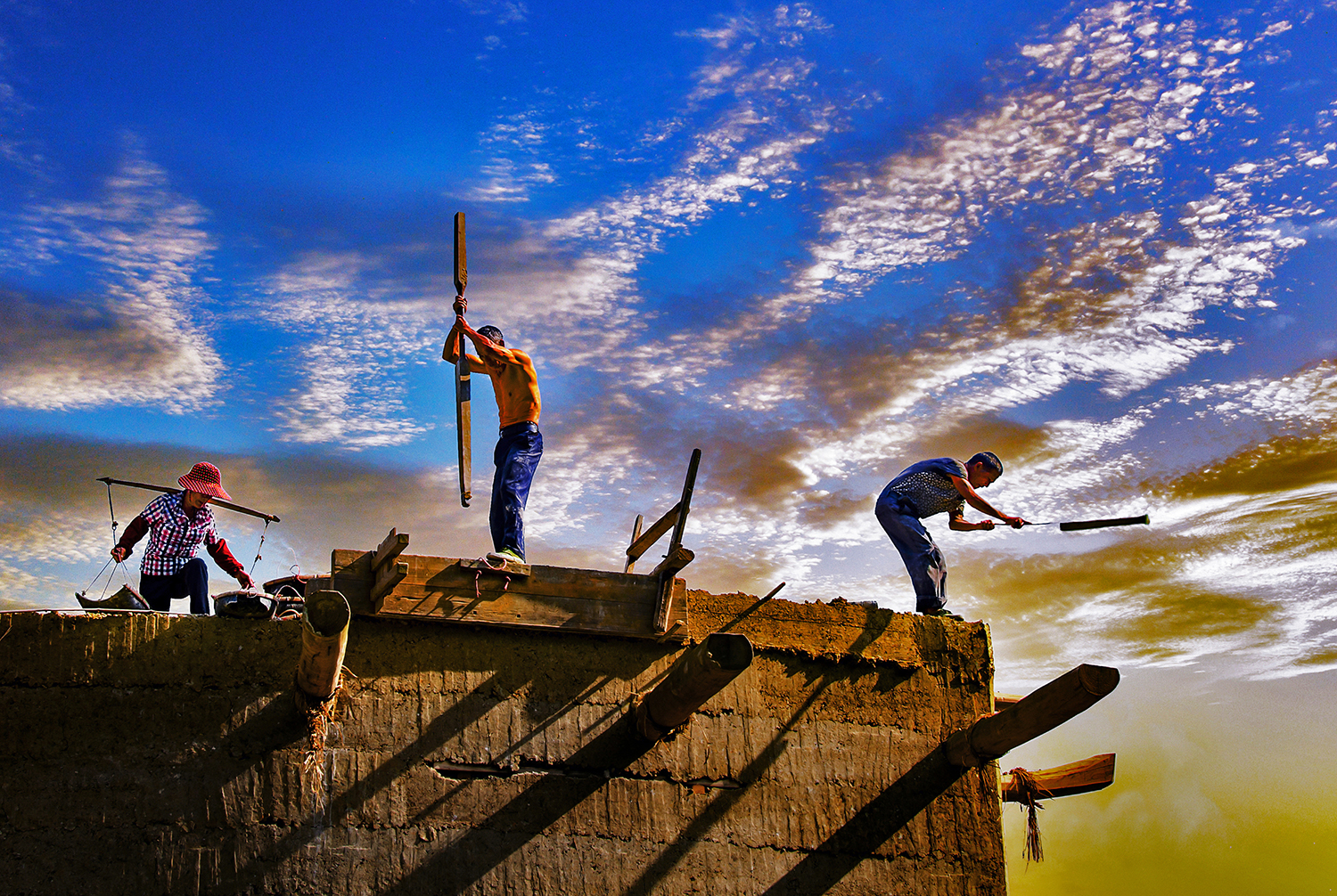 劳动的你是最美的