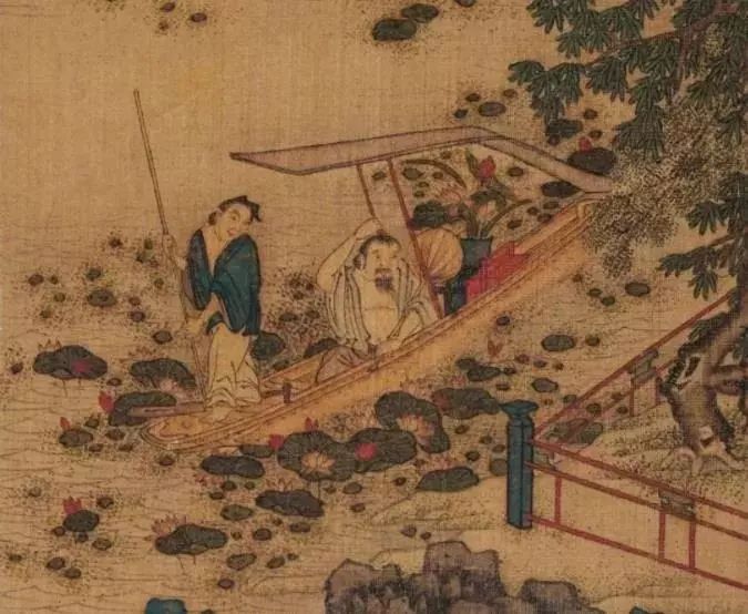 佚名 采莲消夏图