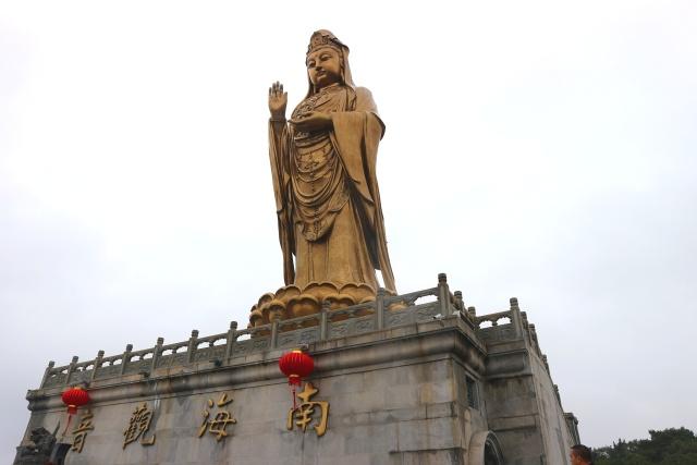 普陀山南海观音 rmh.pdnews.cn