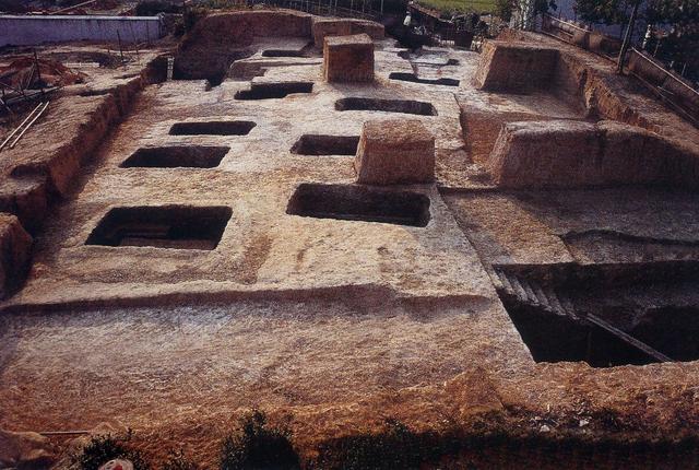 反山墓地平面照