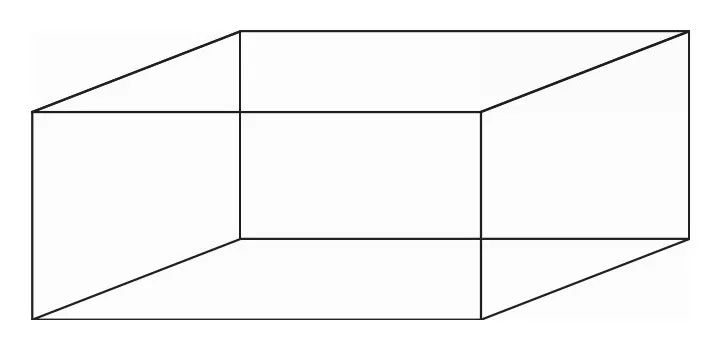 在几何图形当中,同样可以降低"次元" 前面我们说到了次方,现在我们要