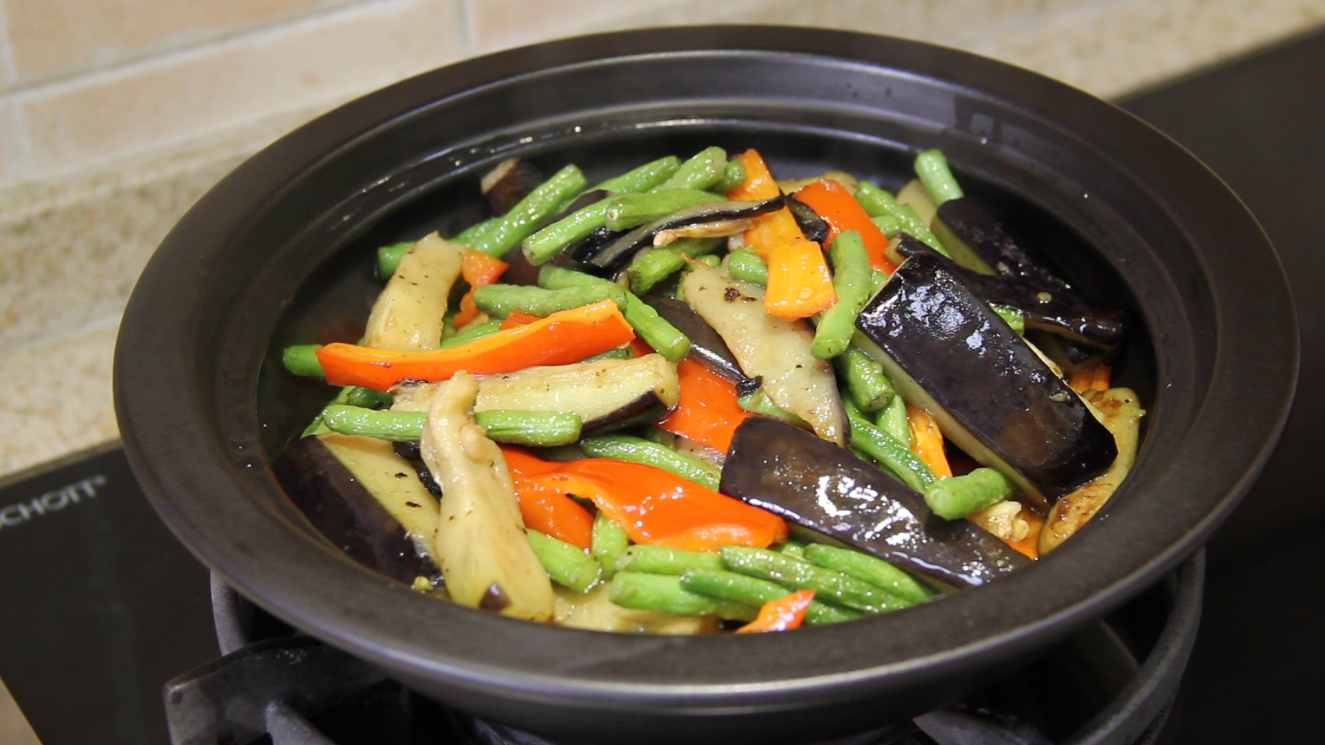 茄子豆角不光色香味俱全还很养生哦