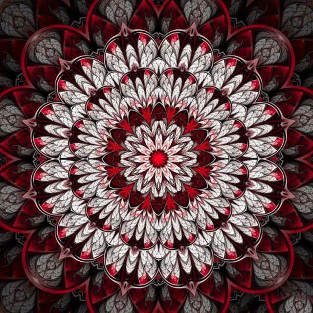 美轮美奂的万花筒视觉呈现