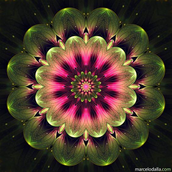 美轮美奂的万花筒视觉呈现