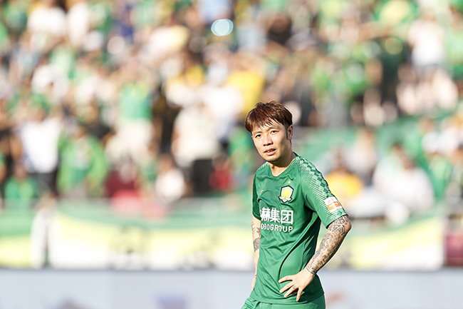 人物张稀哲古灵精怪的中场发动机标签属于国安青训