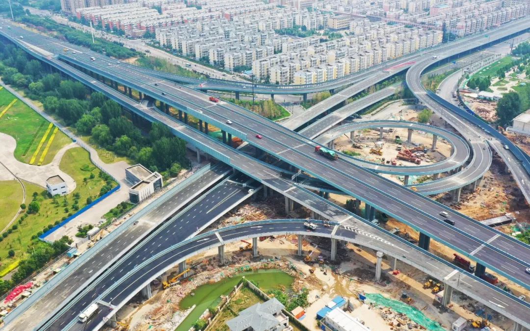 洛阳速度王城大道快速路洛河南段11日实现整体通车