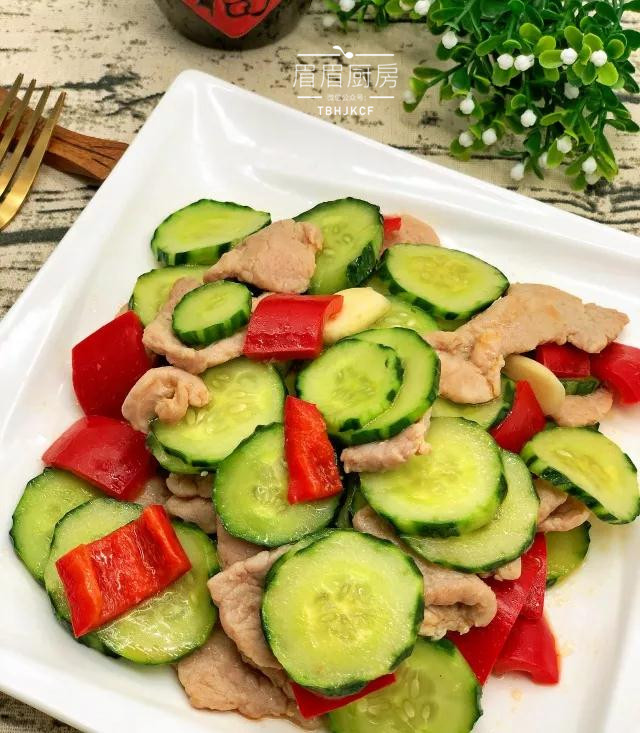 夏天清凉开胃菜这菜既清淡又美味以前的食欲又回来了