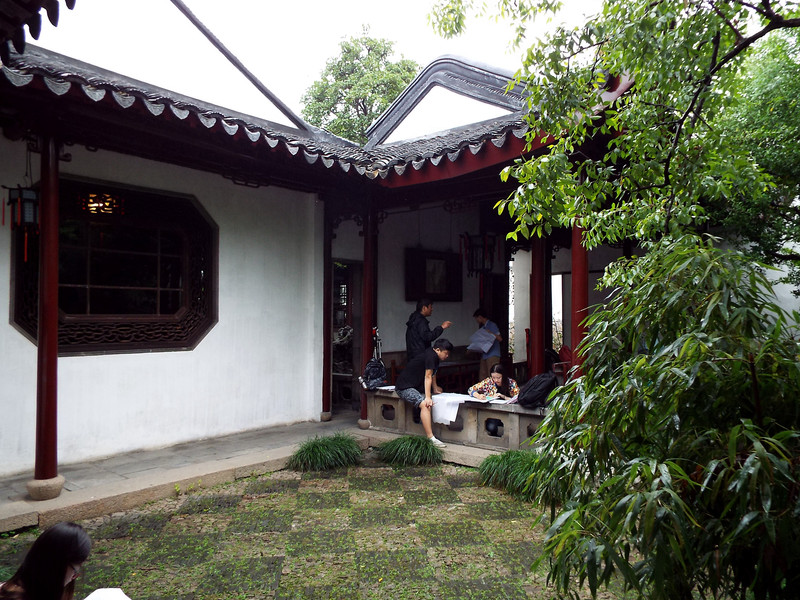 在苏州的名胜古迹中徜徉网师园