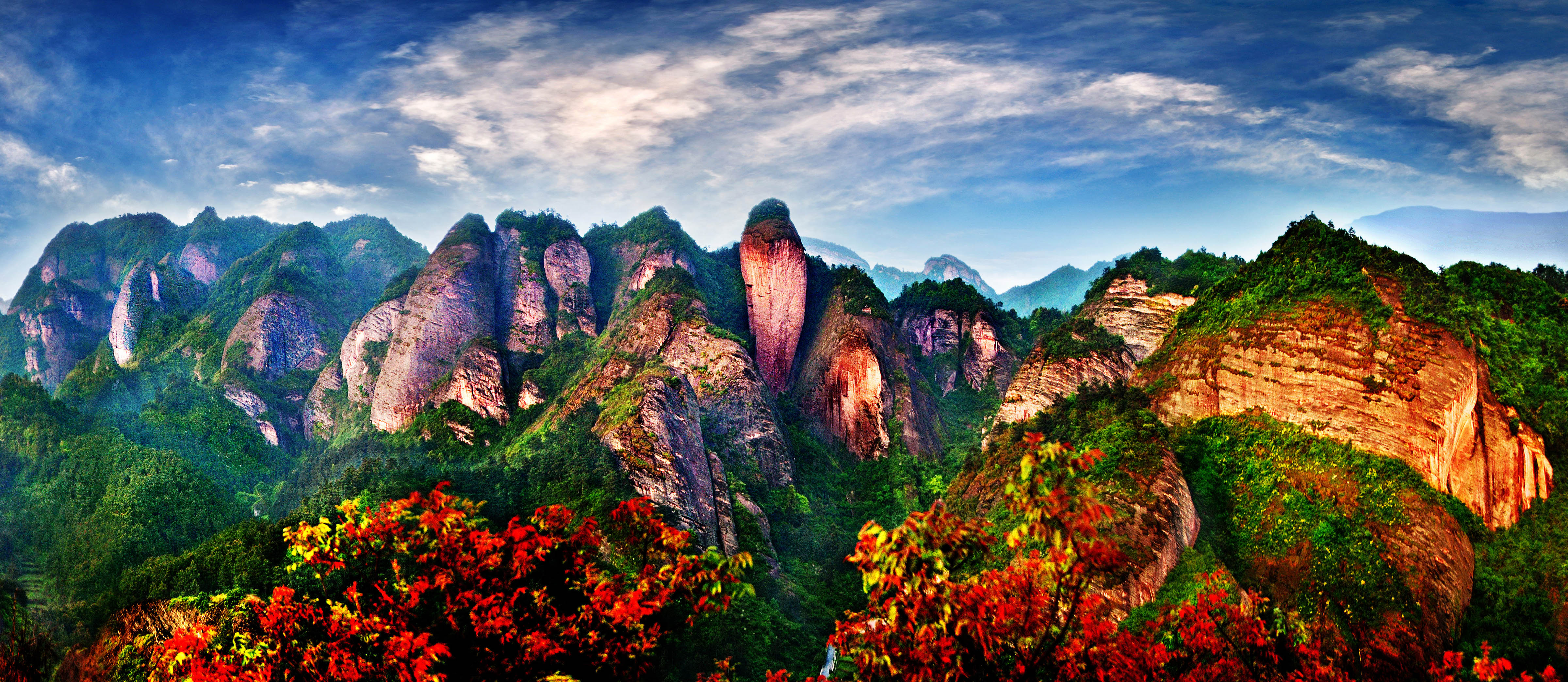 寻访世遗崀山六绝奇观揭秘崀山丹霞旷世奇景