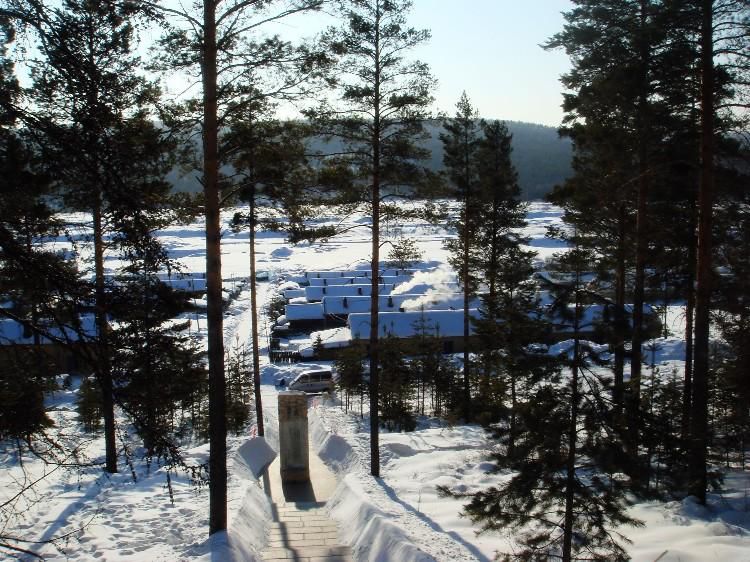 如今的老金沟俯瞰