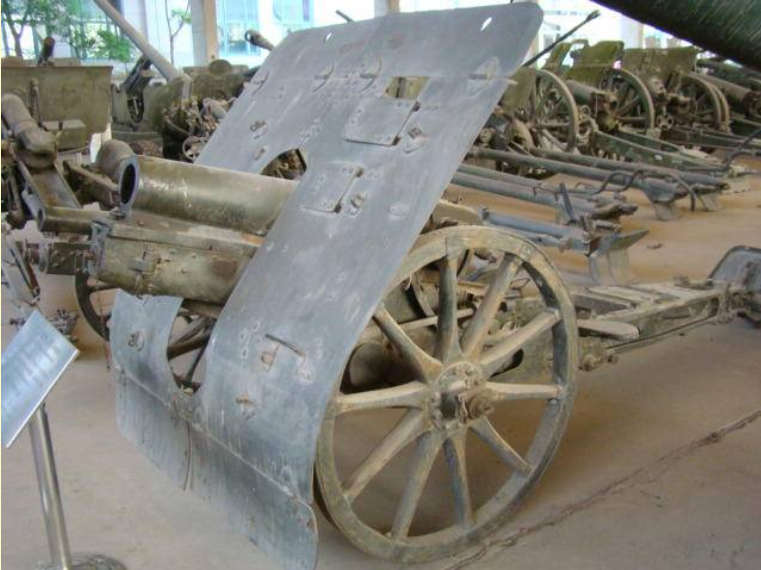 军博收藏的晋造16年式105毫米重山炮