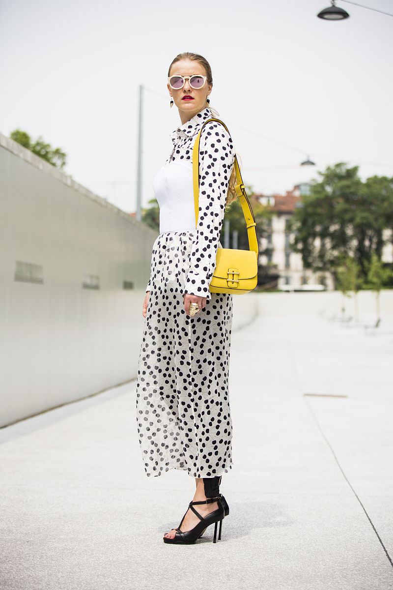 波点风怎么穿不过时这几点get起来一起来看看吧