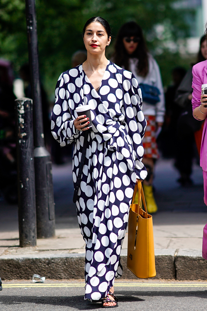 波点风怎么穿不过时这几点get起来一起来看看吧