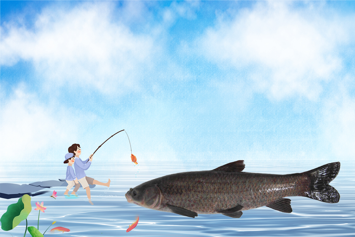 钓青鱼时青鱼不爱开口怎么办钓青鱼用什么小药黑坑钓青鱼配方