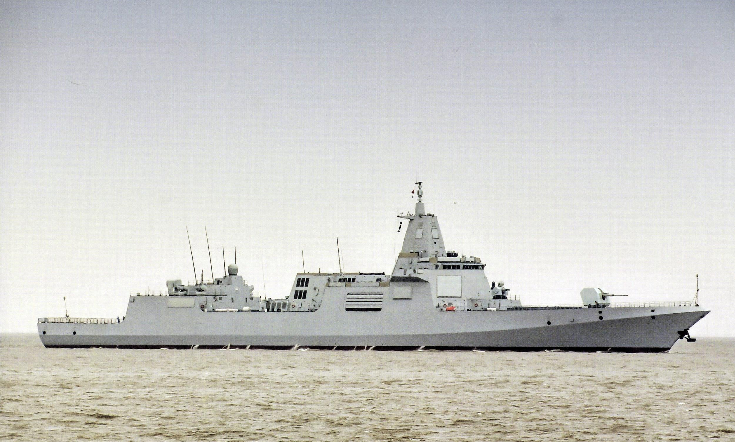 第二艘055驱逐舰进展顺利,与朱姆沃尔特级拉开差距,或用全电推