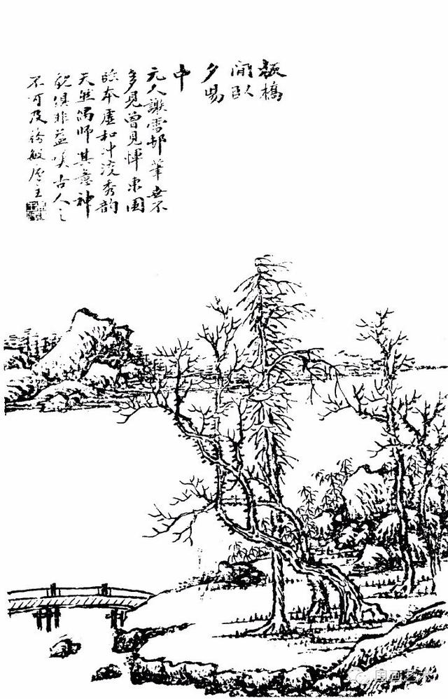 王念慈先生山水画稿包括三百多幅山水画稿,可做为初学山水