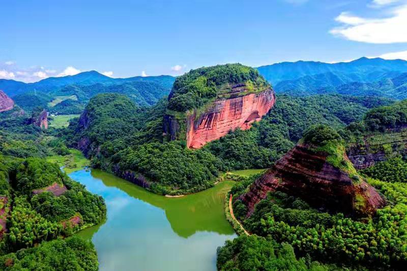 航拍石上古寨仙人寨感受不一样的铅山美色