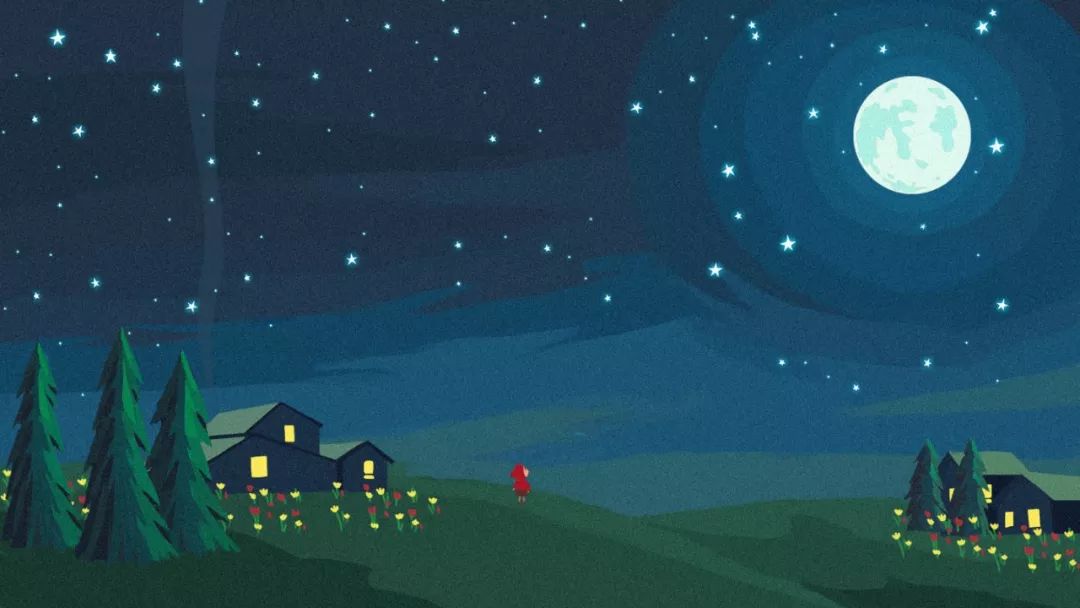 童年夏日的星空