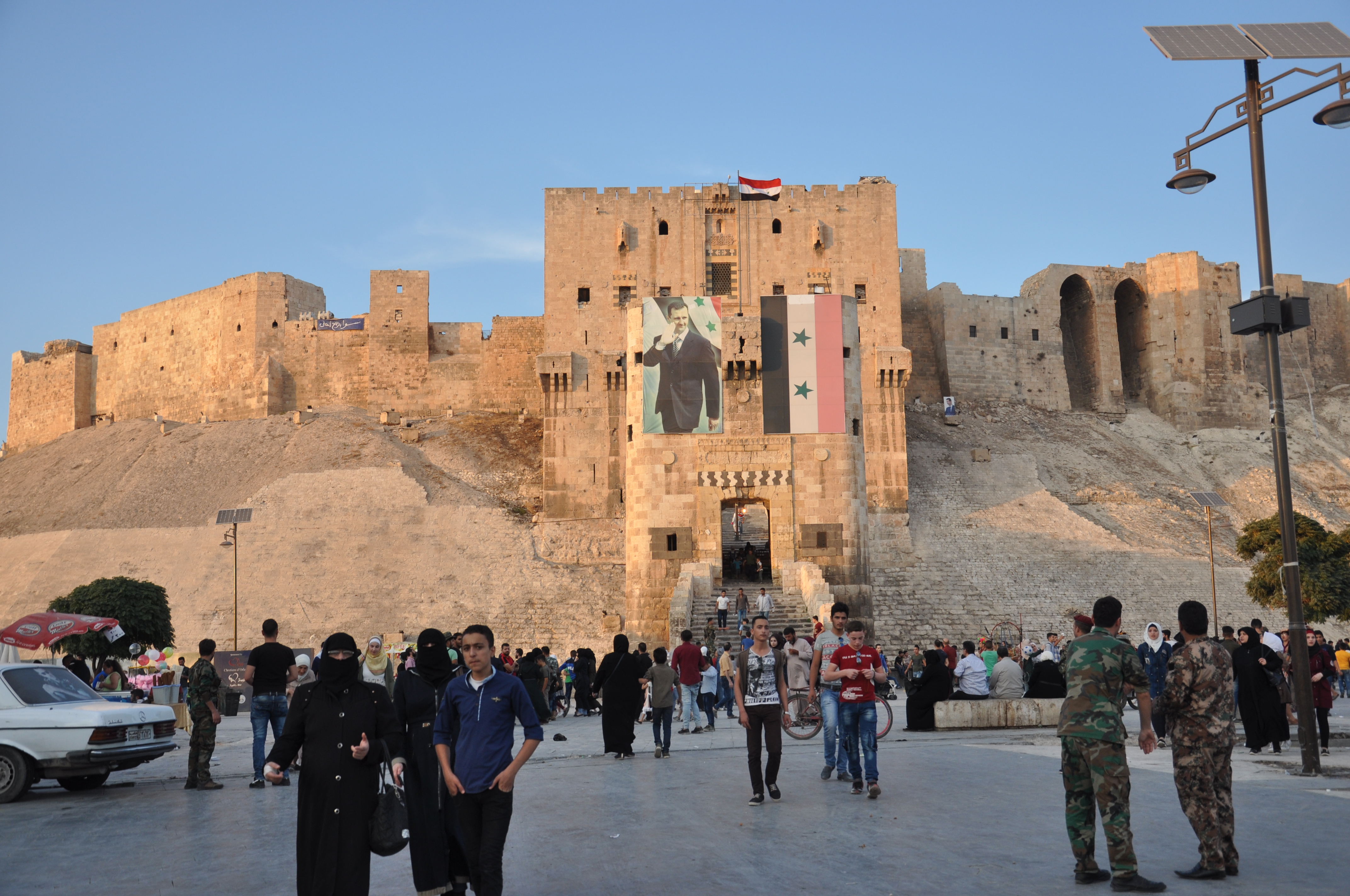 我眼中的叙利亚繁华变废墟的阿勒颇