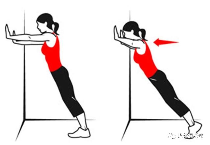 几分钟的"推墙操",促进全身循环!竟然比跑步还有效