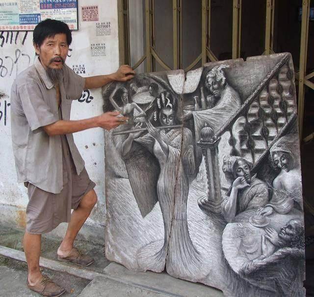 农村老汉练画画20年,一夜走红,但却生活落魄!