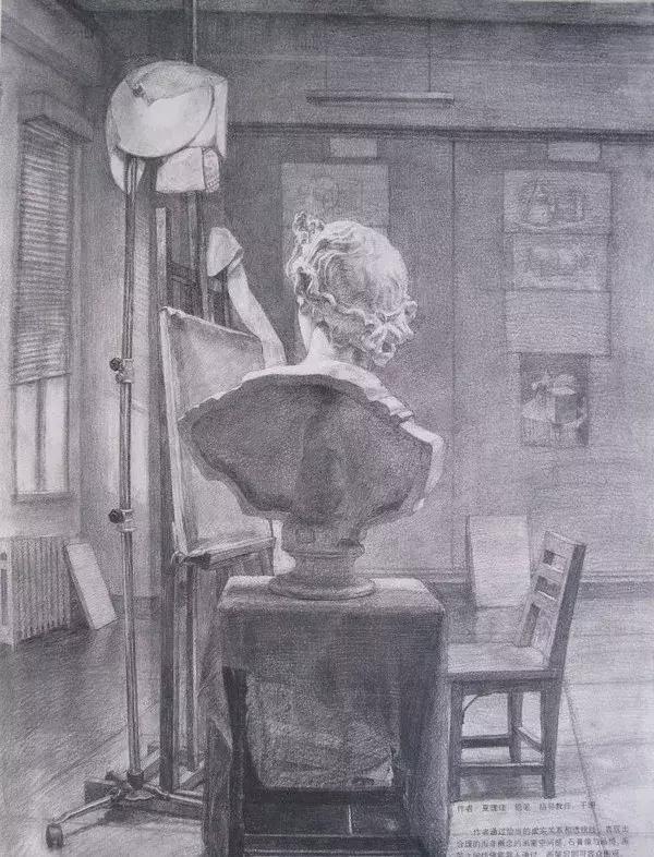 央美附中优秀素描作品精选央美不是那么好考的啊