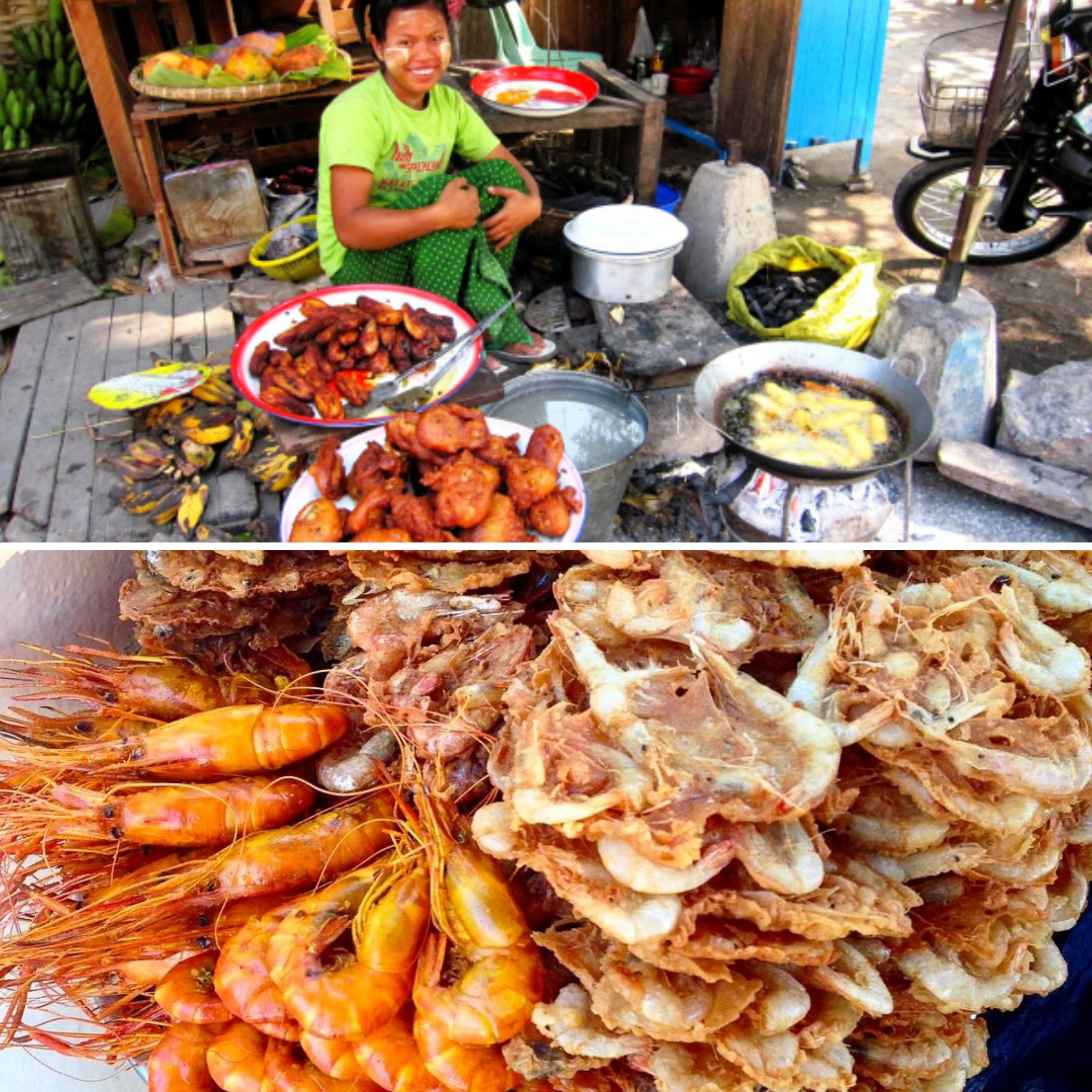 见识缅甸平民料理——吃货们的地狱与天堂
