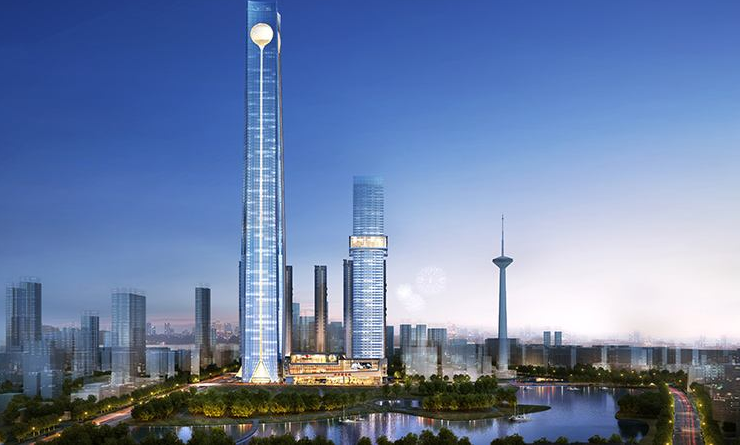 东北第一高楼将落户沈阳总投资约100亿高达568米