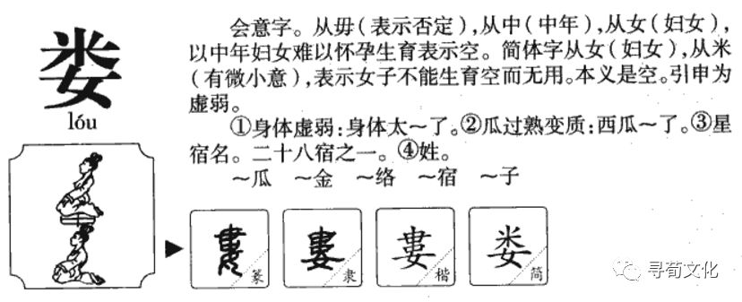 ovf筆 順:捺撇橫豎撇捺折撇橫總筆畫:9婁的部首筆畫:3簡體部首:女造字