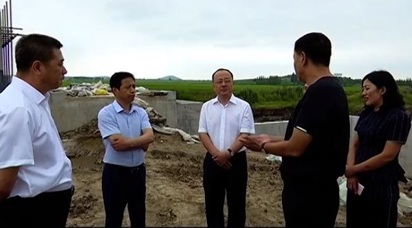 市委副书记市长刘海涛调研尚志市防汛及相关工程建设情况