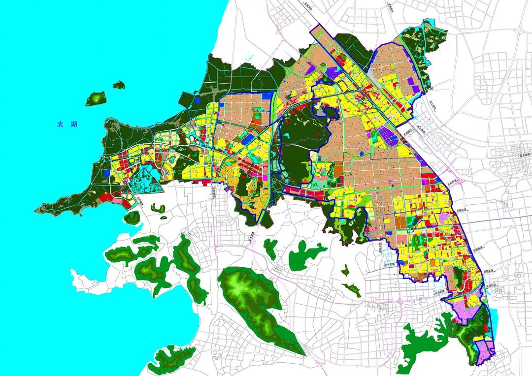 苏州高新区规划图2030图片