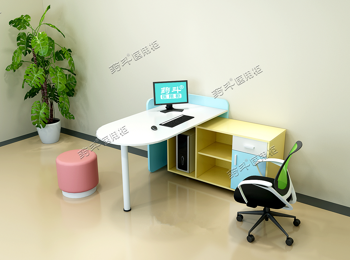 个旧市妇幼保健院引进人性化诊桌打造人民满意医院