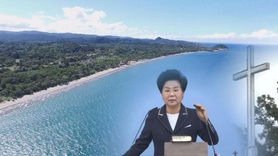 韩国神婆想上天堂吗被我抽几百个巴掌就可以了