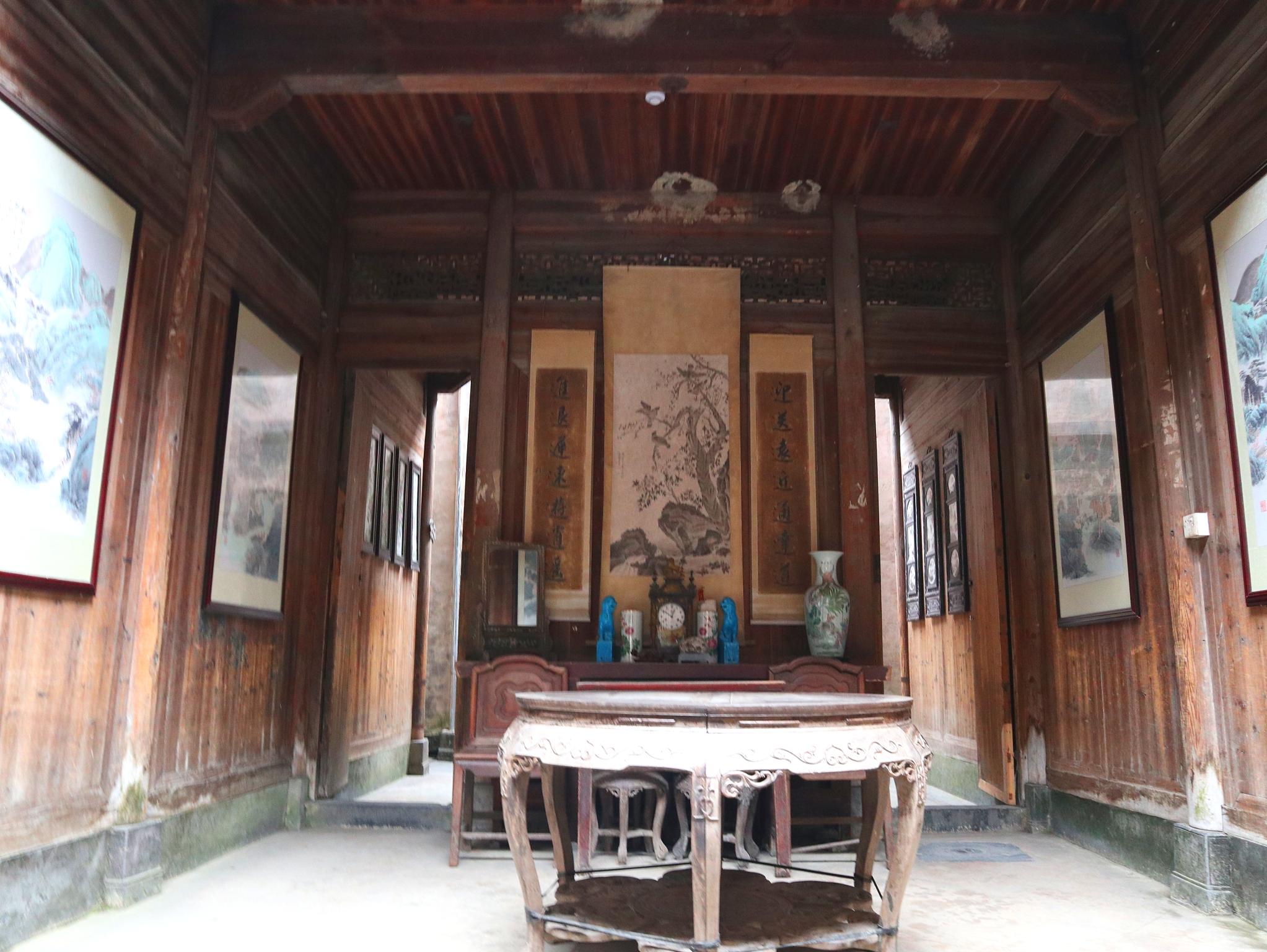 西递古镇的桃李园青菜太守做老师几百年没出贪官污吏