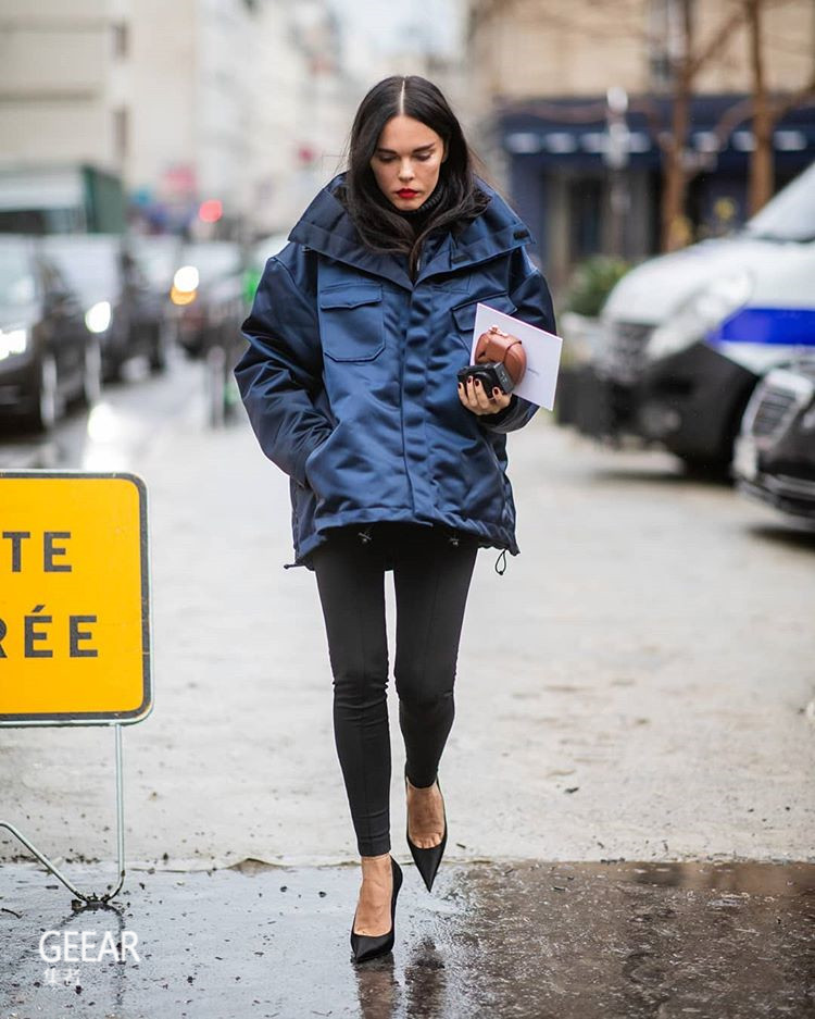 从一众itgirl的日常穿搭看legging绝对是大势时尚单品