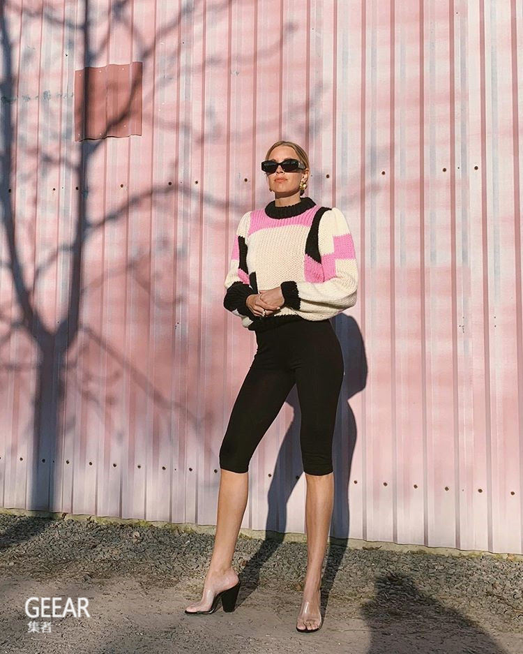 从一众itgirl的日常穿搭看legging绝对是大势时尚单品