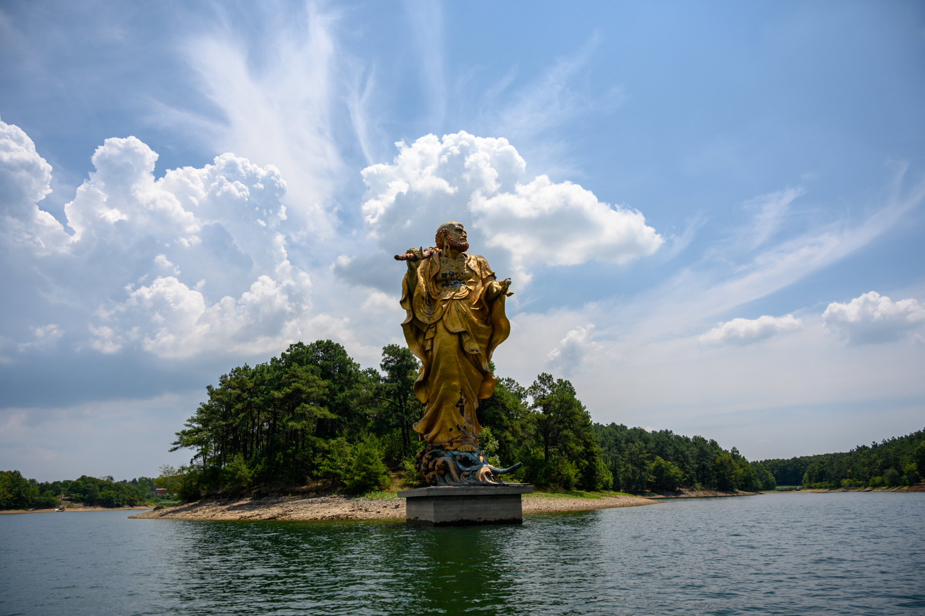 安徽岱山湖,少有人知的一处秘境,被誉为"合肥人的后花园"