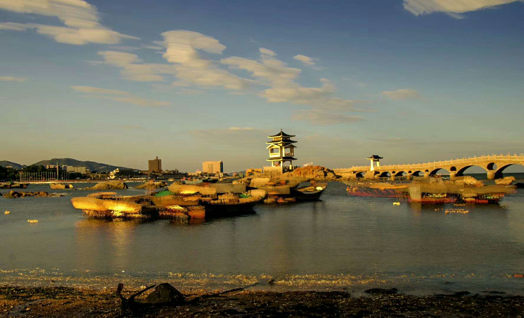 美丽的辽宁省葫芦岛市龙回头景区